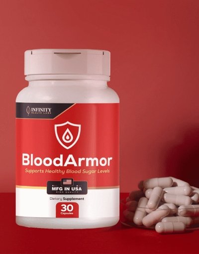 BloodArmor blood sugar support supplement.